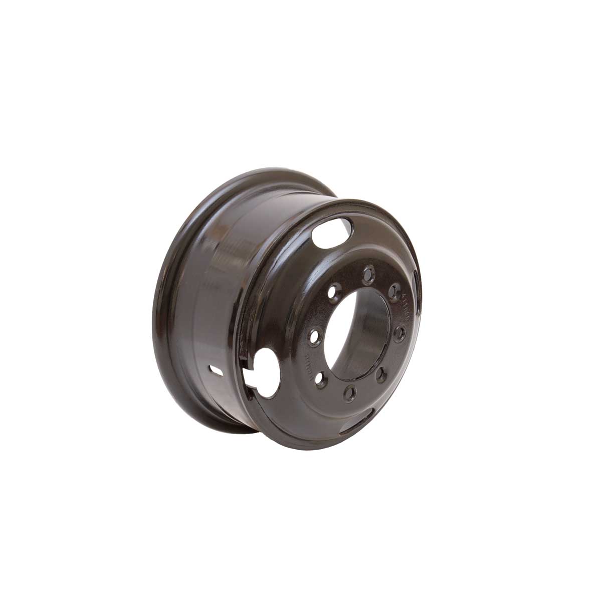 Roda C/Câm Aro 16,00 X 6,00 6 Furos Para Pneus 7.50 X 16,00 P